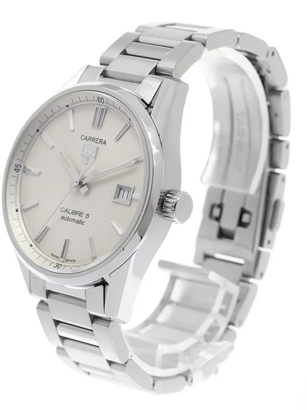 TAG HEUER Carrera Caliber 5 WAR211B-3 Date Automatic Men's Watch_958884